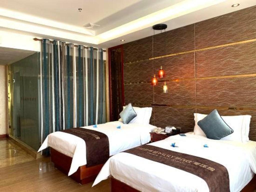 Shenzhen Kai Long International Hotel Bagian luar foto